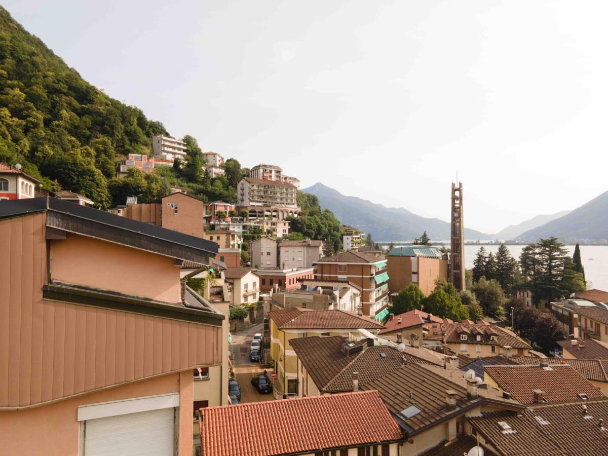 Casa Elea_ Panoramic Attic In City Center Campione dʼItalia Eksteriør bilde