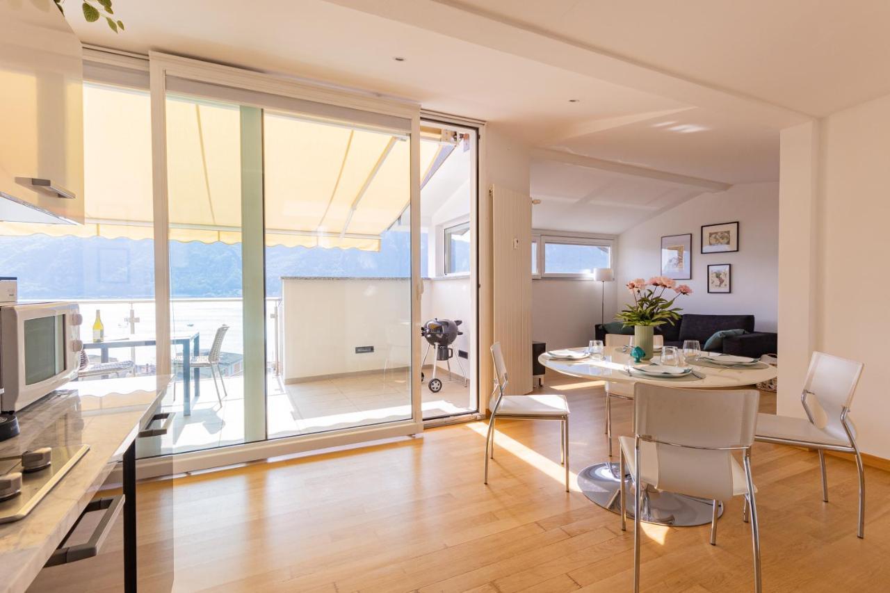 Casa Elea_ Panoramic Attic In City Center Campione dʼItalia Eksteriør bilde
